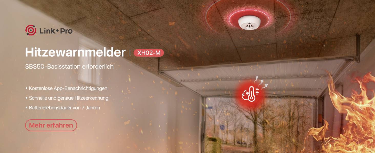 X-Sense XH02-M Hitzemelder (B x H x T) 111 x 44.1 x 111 mm