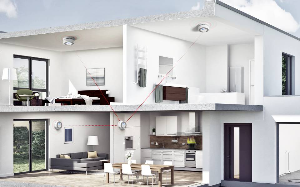 X-Sense SC07-W Rauchwarn- und Kohlenmonoxidmelder (B x H x T) 146 x 51 x 146mm