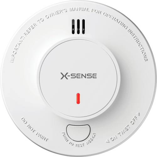 X-Sense SD19 Rauchwarnmelder inkl. 10 Jahres-Batterie batteriebetrieben (B x H x T) 122 x 45 x 122