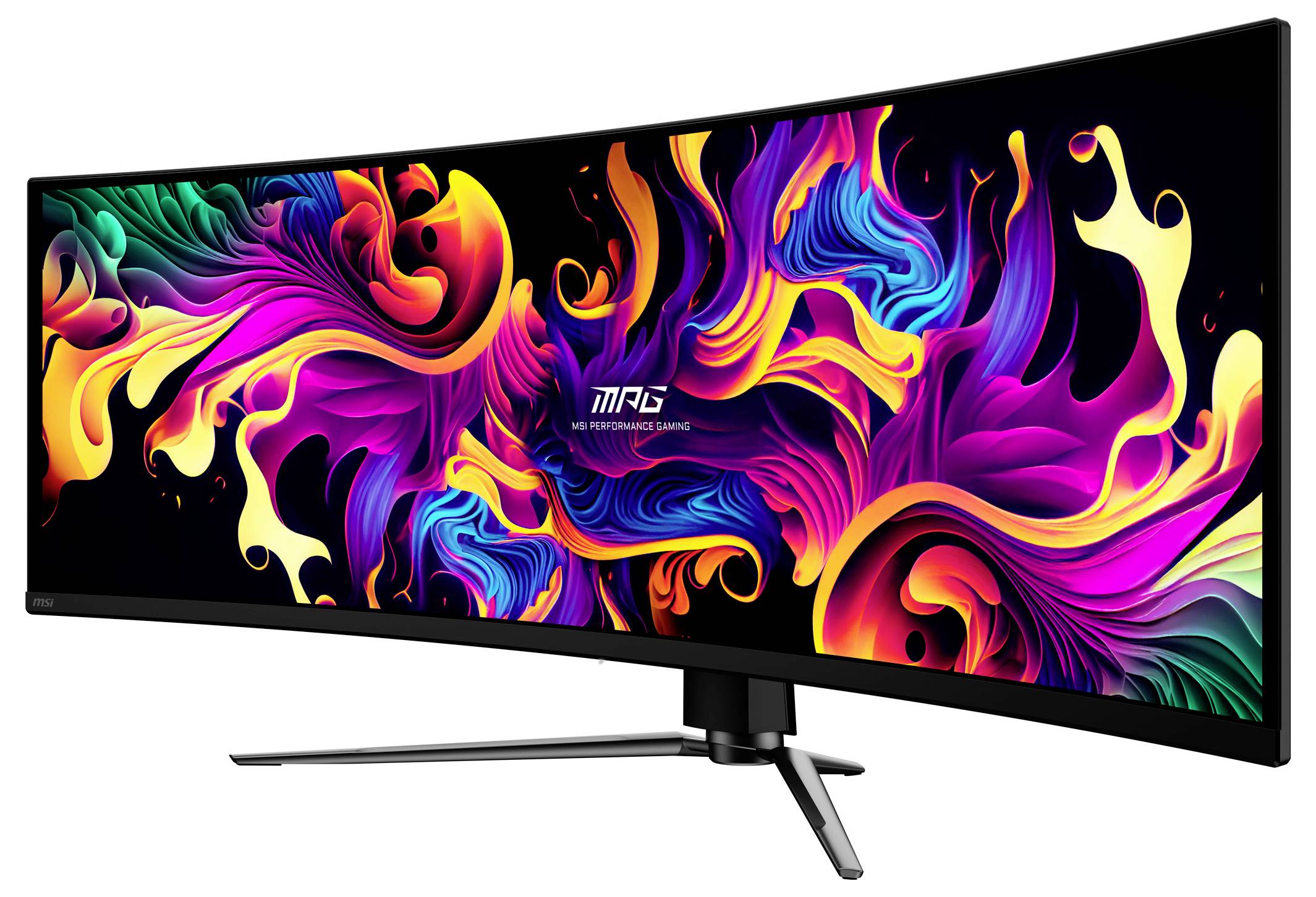 MSI MPG 491CQPXDE QD-OLED Gaming Monitor EEK G (A - G) 124.5cm (49 Zoll) 5120 x 1440 Pixel 32:9 0.03 ms DisplayPort, HDMI® OLED