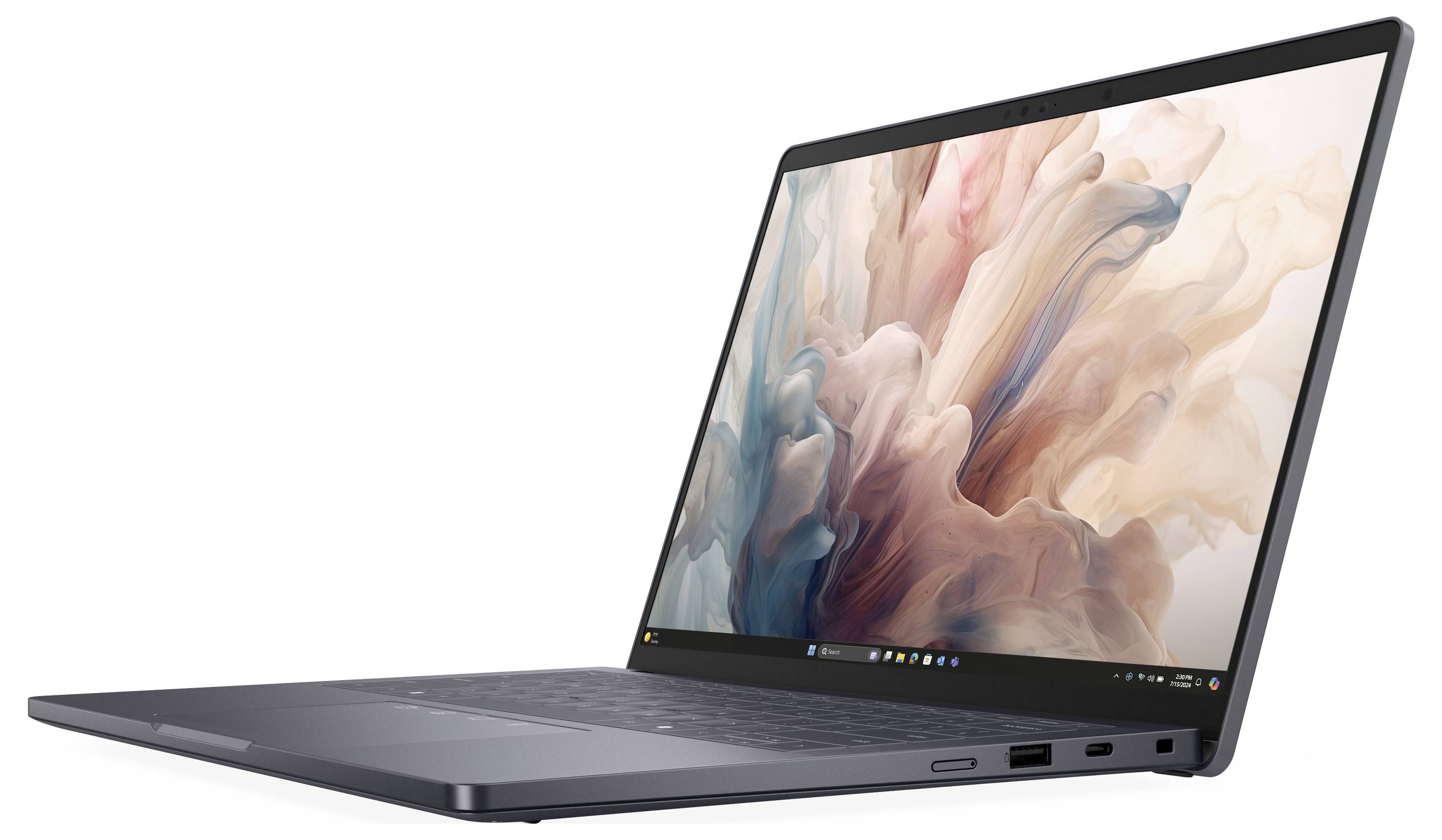 Dell Notebook Pro 14 Premium 35.6cm (14 Zoll) WUXGA Intel® Core™ Ultra 7 268V 32GB RAM 512GB SSD Deutsch, QWERTZ Intel Grau D2XJ7