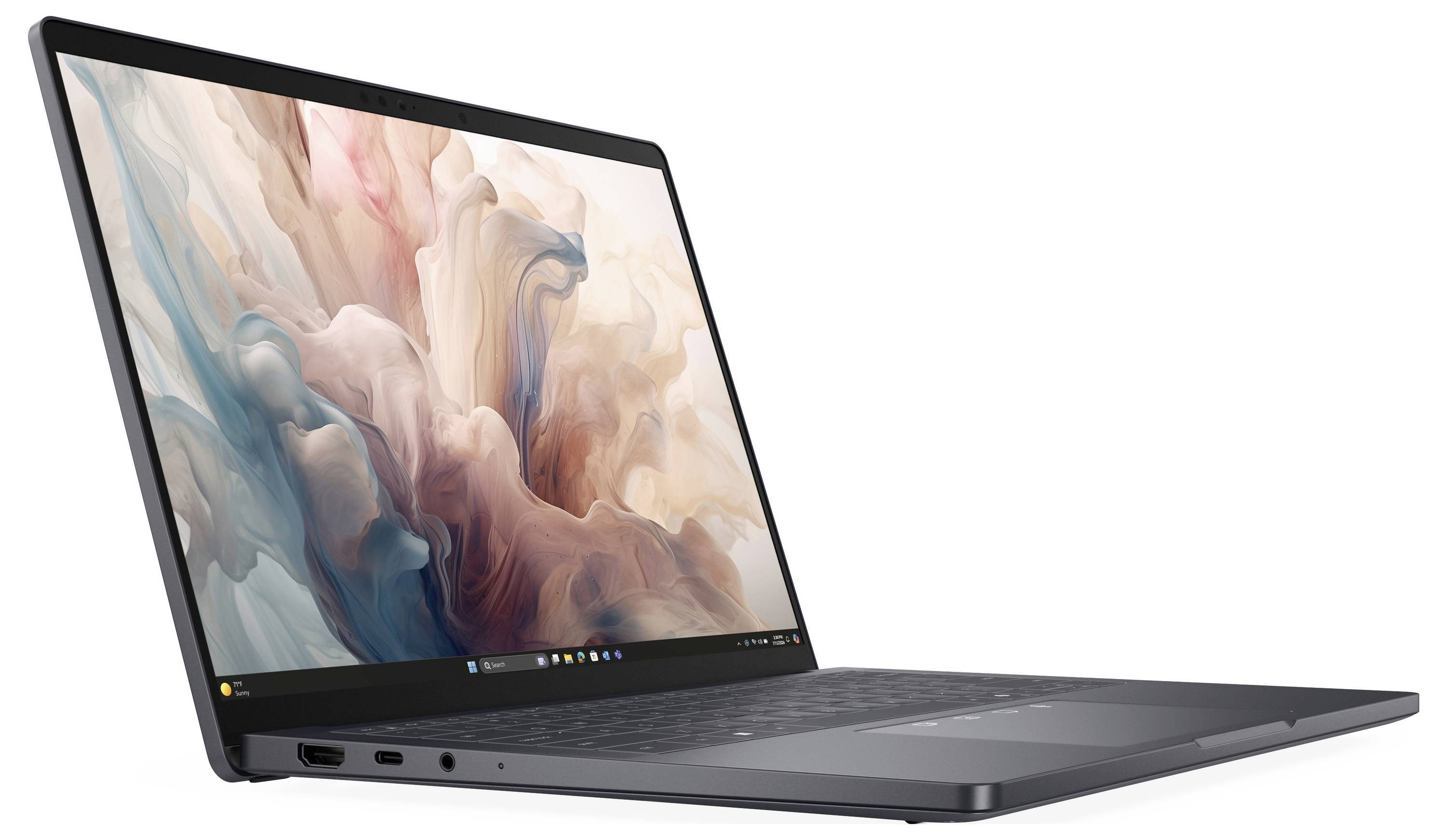 Dell Notebook Pro 14 Premium 35.6cm (14 Zoll) WUXGA Intel® Core™ Ultra 7 268V 32GB RAM 512GB SSD Deutsch, QWERTZ Intel Grau D2XJ7