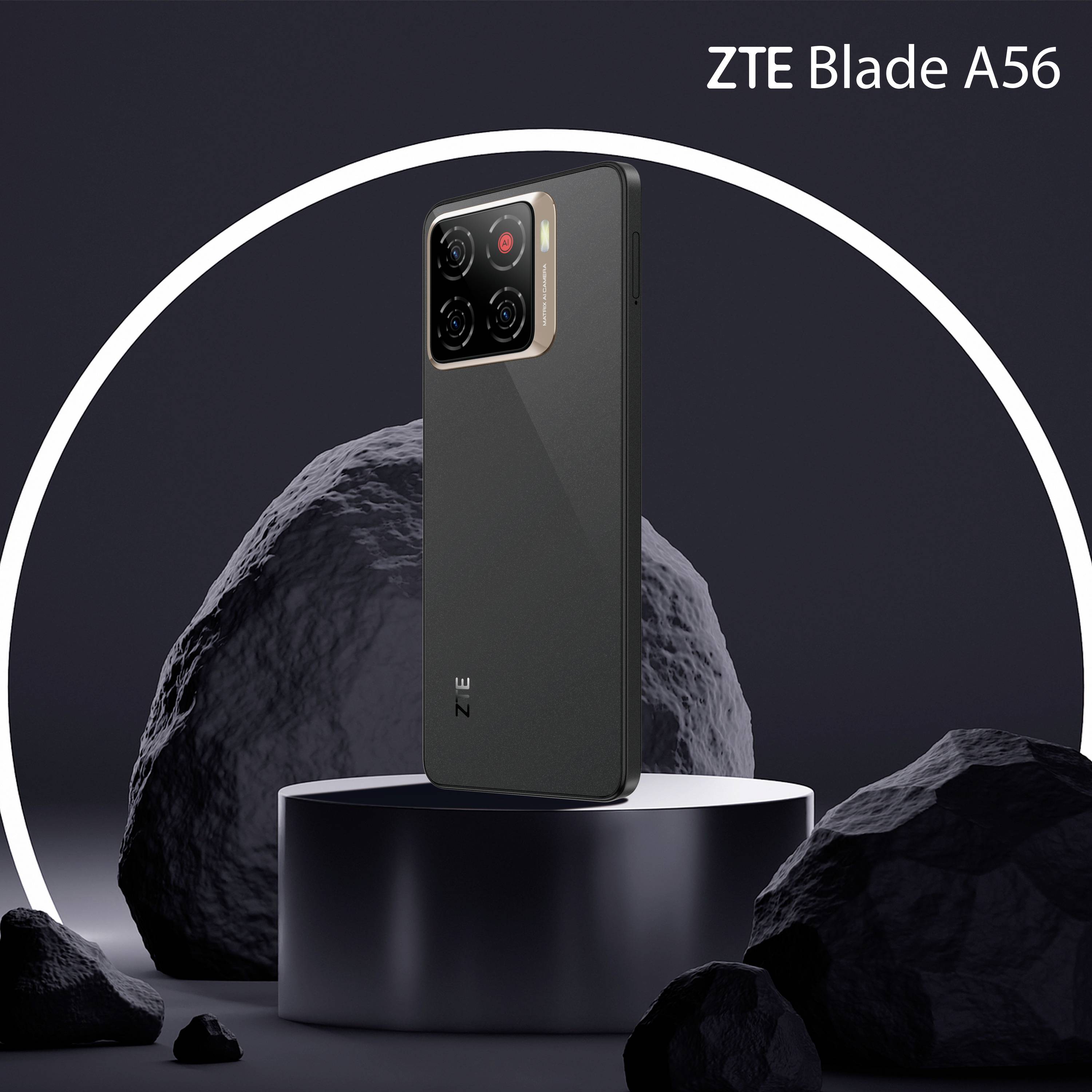 ZTE Blade A56 64GB Tief-Schwarz EEK A (A - G) 17.1cm (6.75 Zoll) Smartphone