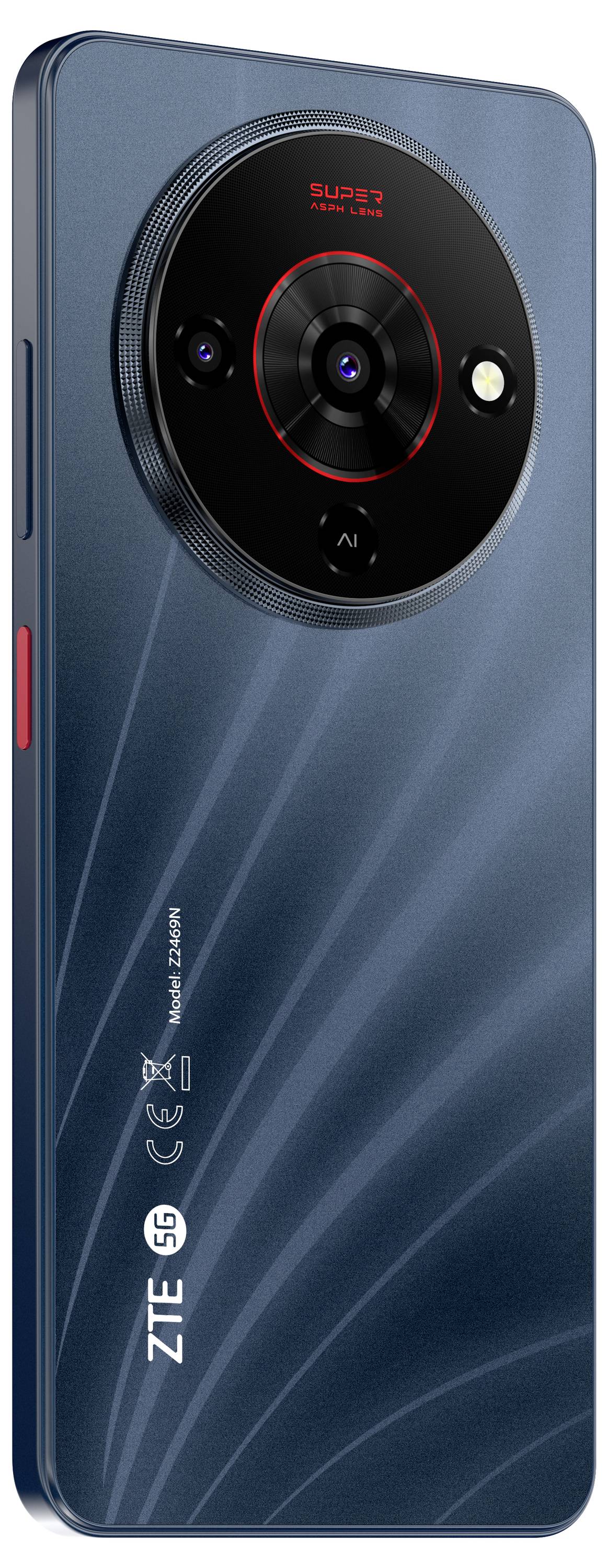 ZTE Blade A76 128GB Schwarz EEK B (A - G) 17.1cm (6.75 Zoll) Smartphone