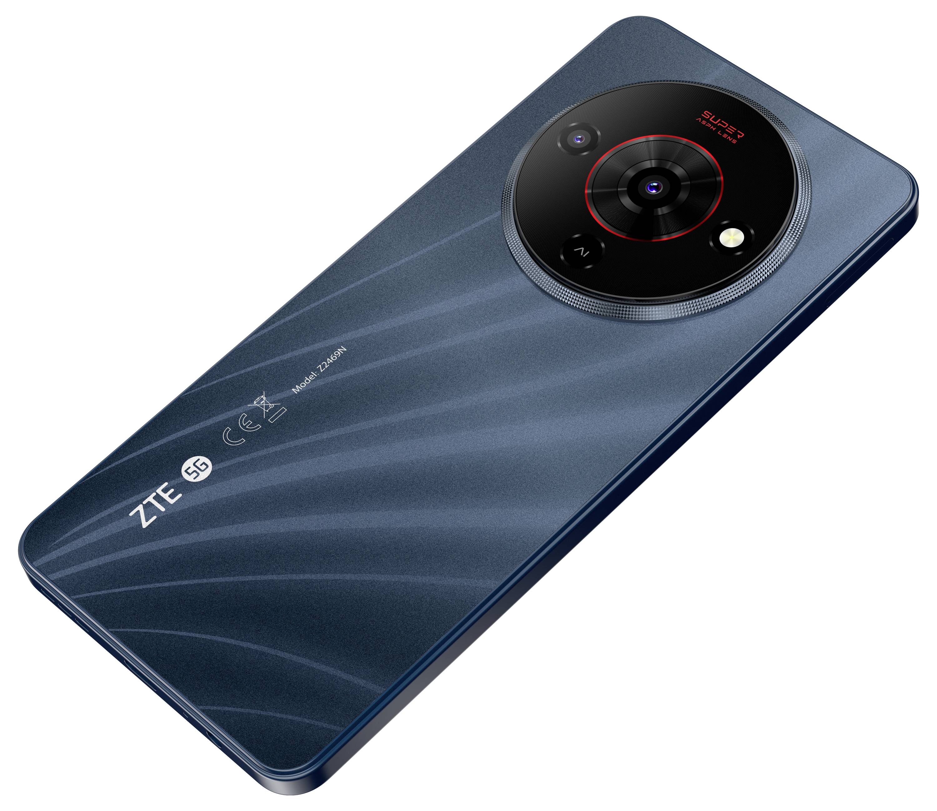 ZTE Blade A76 128GB Schwarz EEK B (A - G) 17.1cm (6.75 Zoll) Smartphone