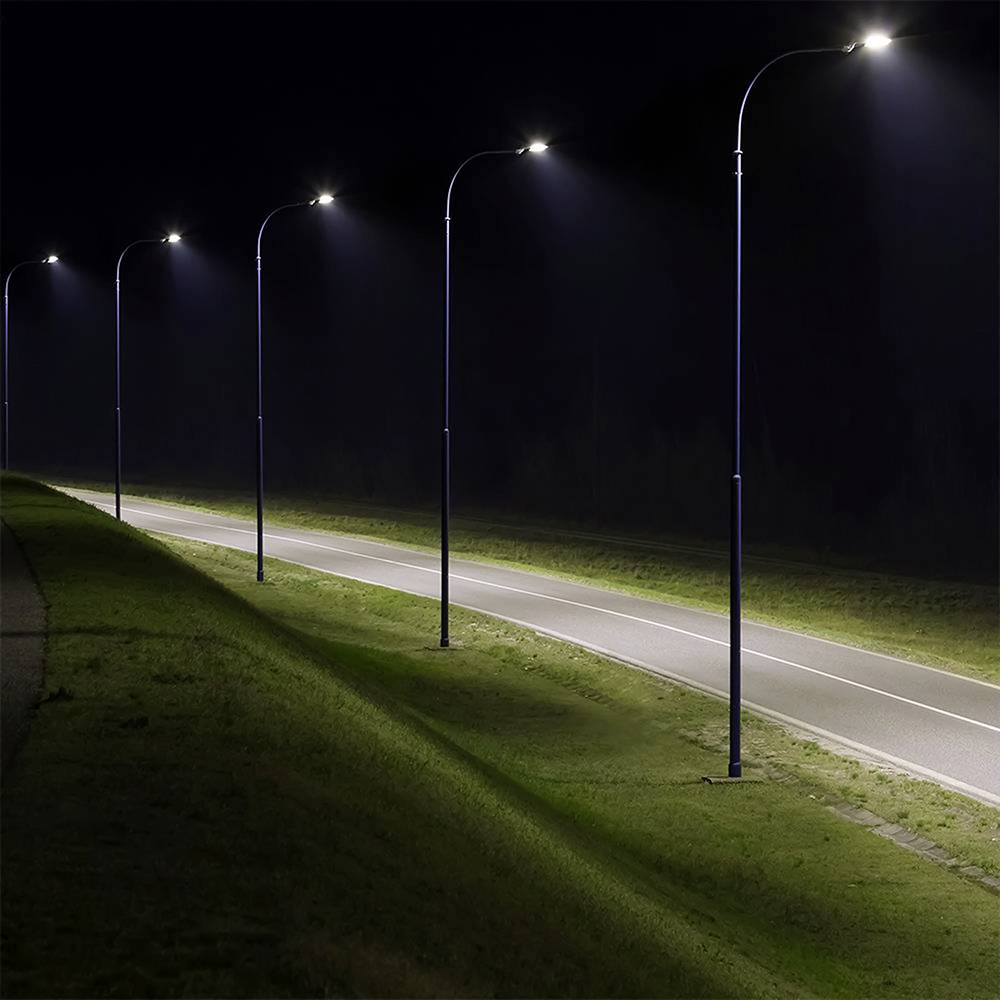 V-TAC VT-105ST 23620 LED-Straßenlicht EEK: E (A - G) LED LED fest eingebaut 100W Grau