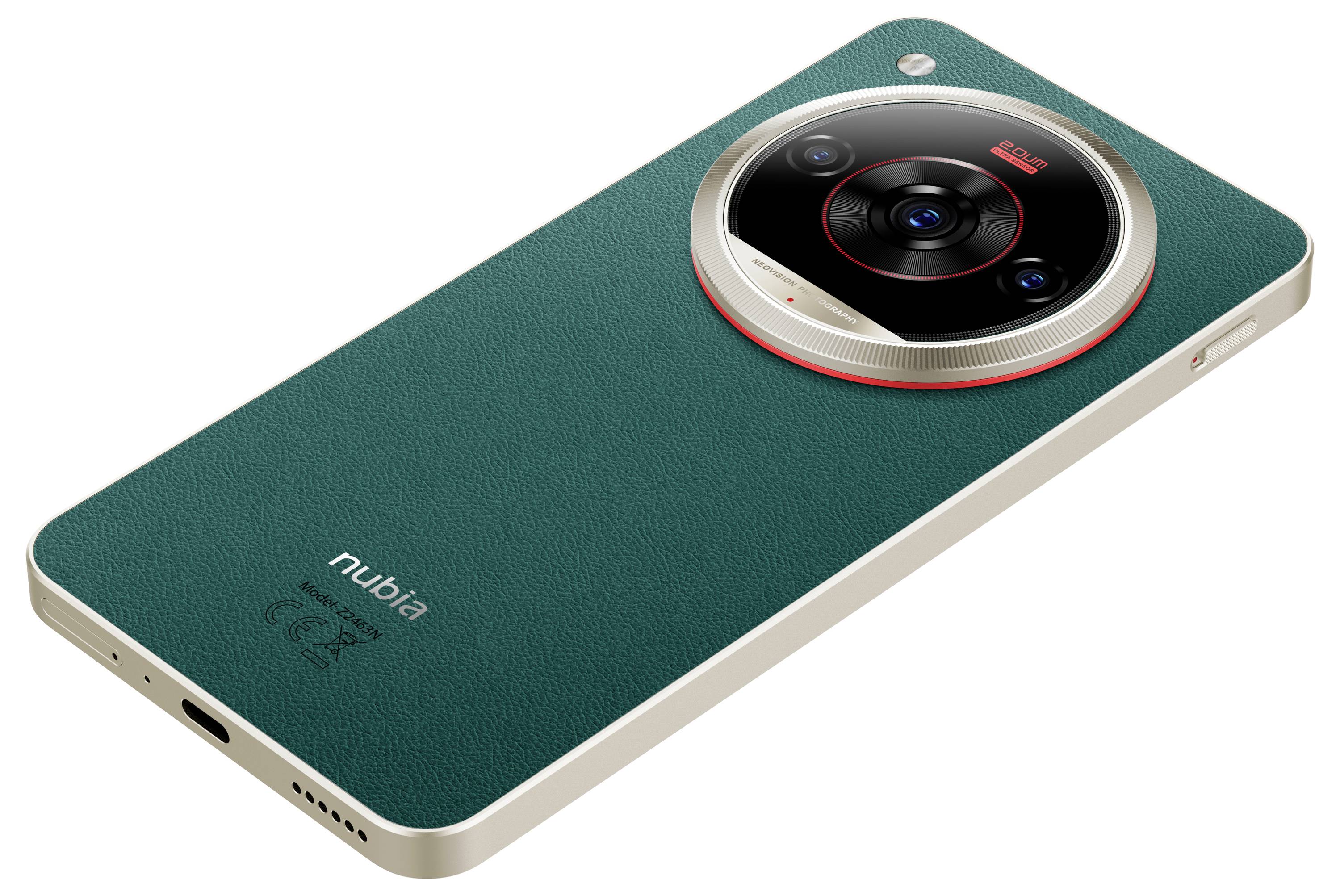 ZTE nubia Focus 2 Ultra 512 GB Grün EEK C (A - G) 17.3 cm (6.8 Zoll) Smartphone