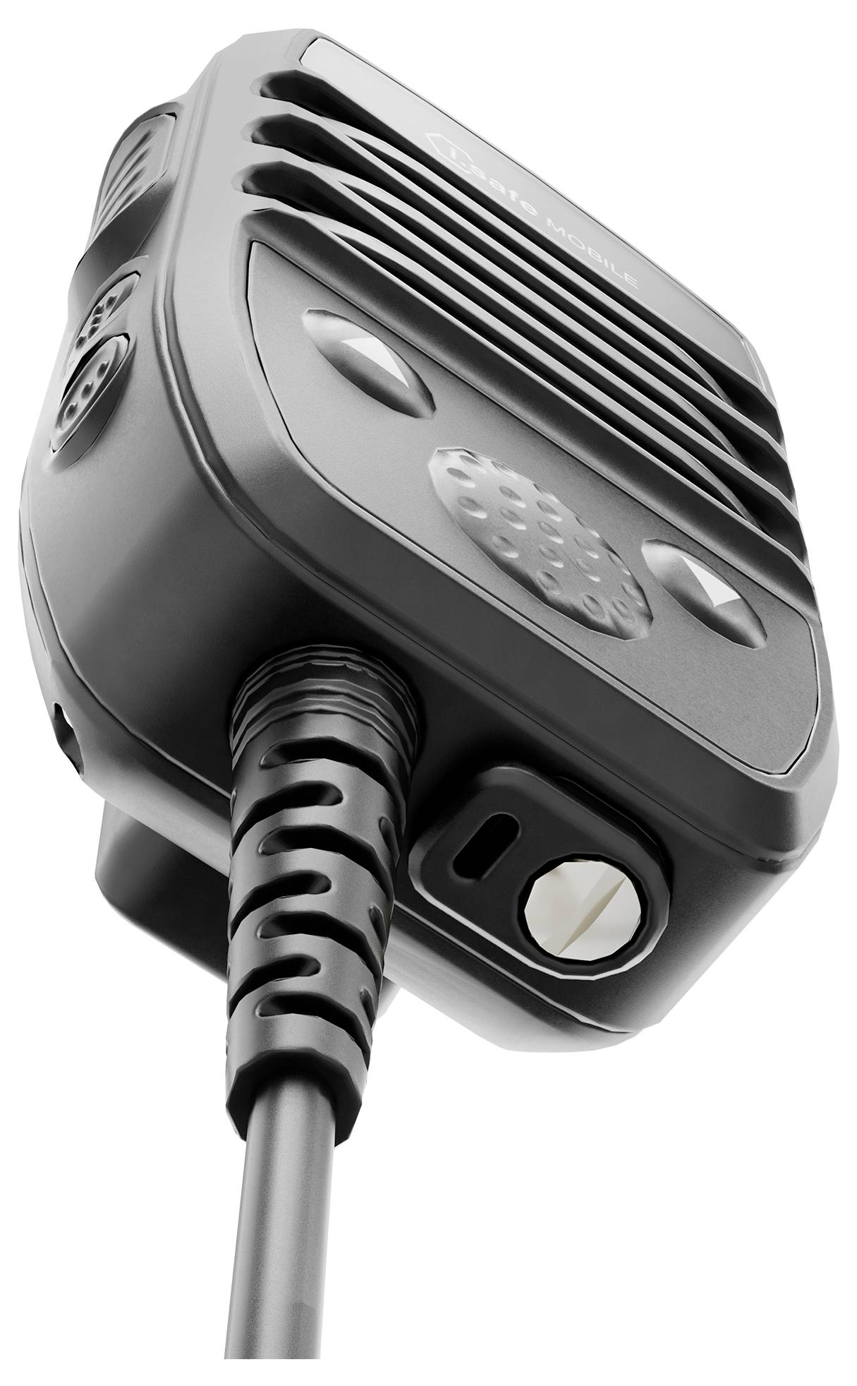 ISafe MOBILE IS-RSM3A.1 Remote Speaker Microphone Set Funkmikrofon-Set Schwarz