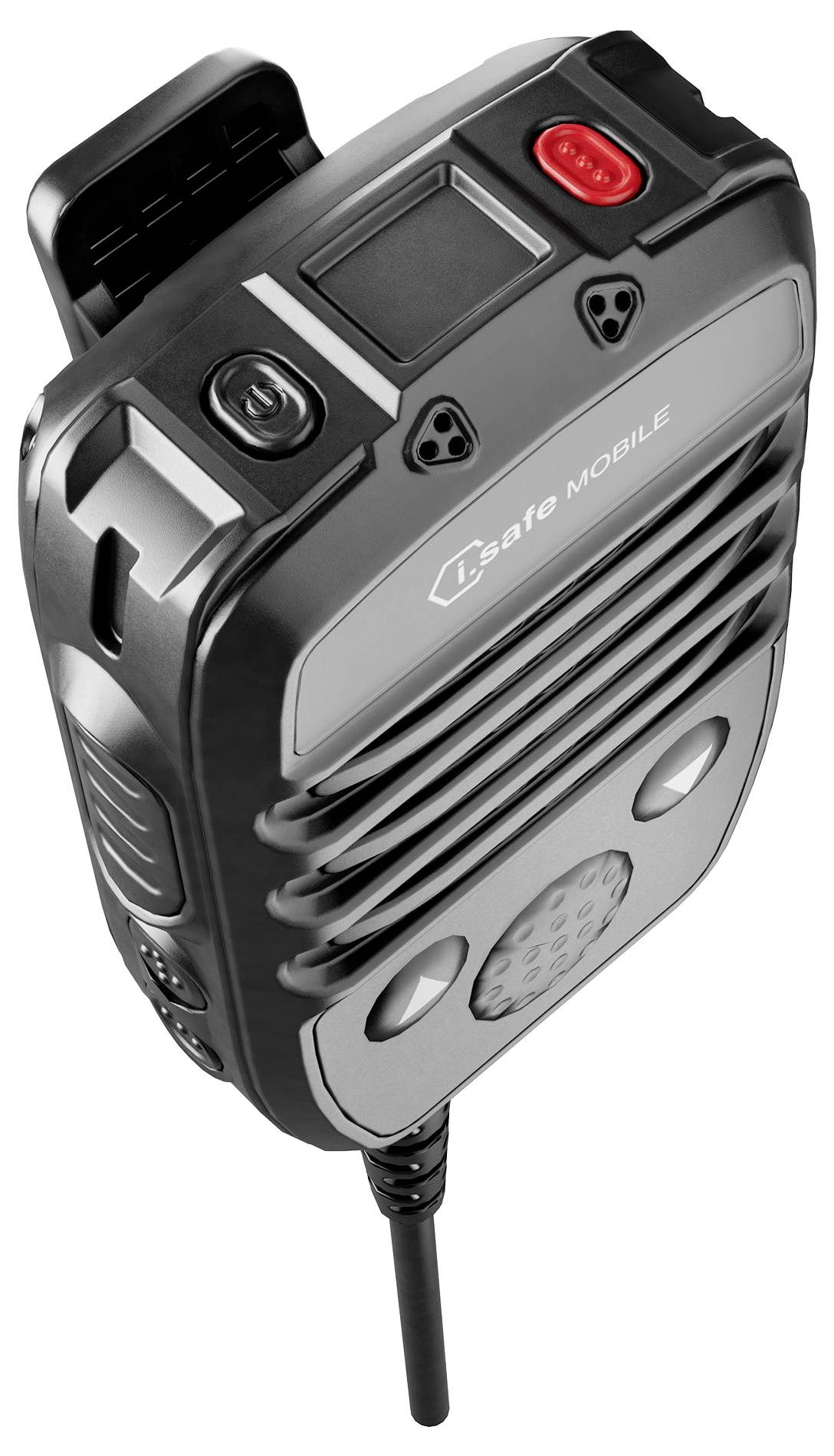 ISafe MOBILE IS-RSM3A.1 Remote Speaker Microphone Set Funkmikrofon-Set Schwarz