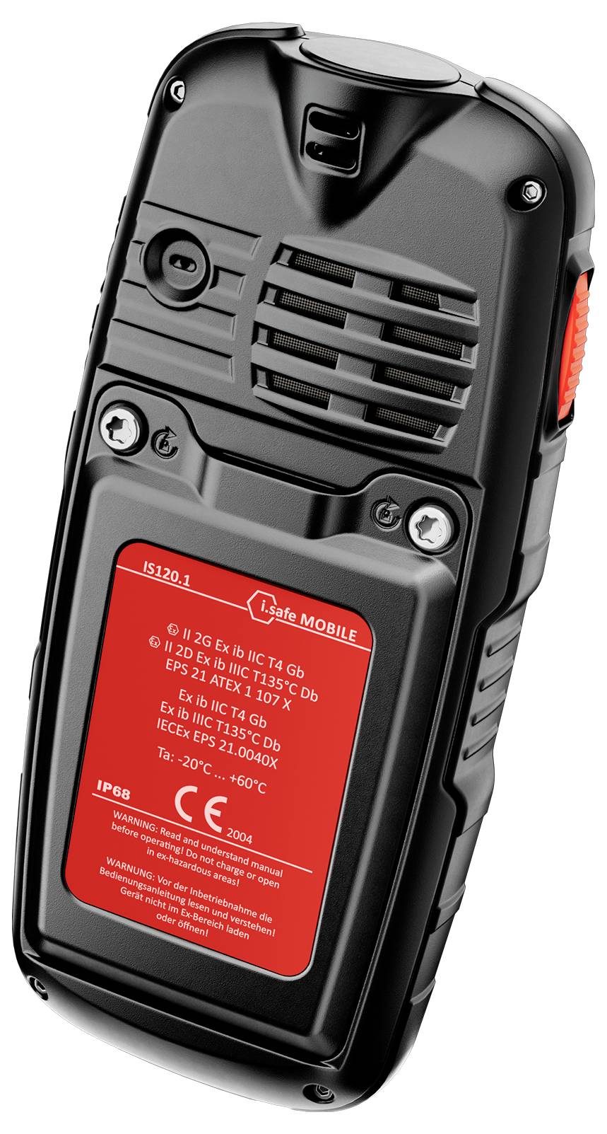 ISafe MOBILE ZONE 1/21 16GB Schwarz 6.1cm (2.4 Zoll) Ex-geschütztes Handy