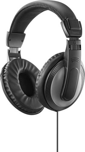 Hama Fernsehkopfhörer  ShellTV II , Over-Ear, einseitiges, langes Kabel (6m), SW TV-Kopfhörersystem