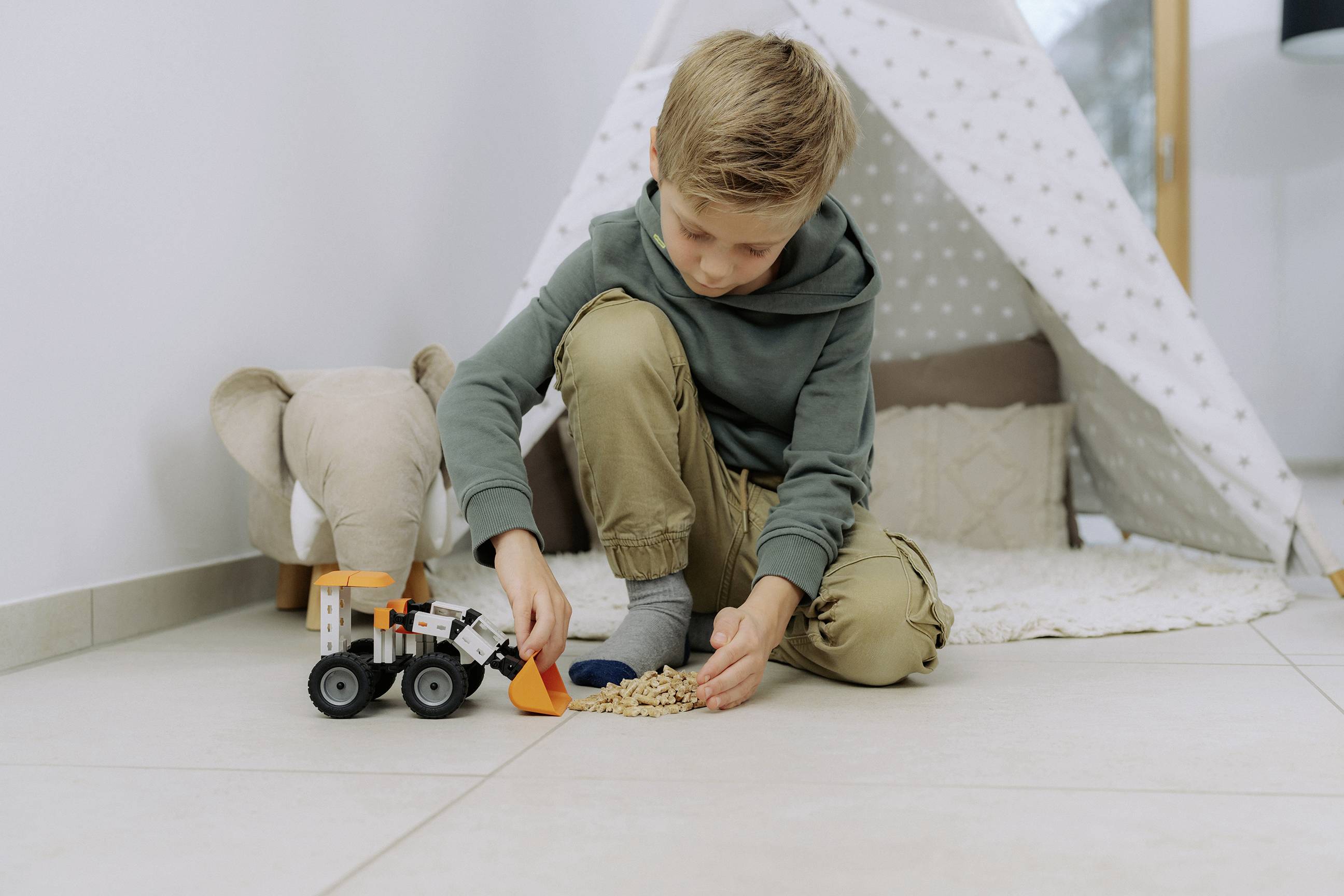 fischertechnik 576101 Junior Max Bausatz ab 5 Jahre