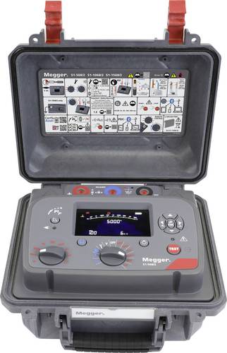 Megger S1-568/2-EU EXPERT 5kV IRT 2024 PIP Isolationsmessgerät 250 V, 500 V, 2500 V, 5000 V, 10000