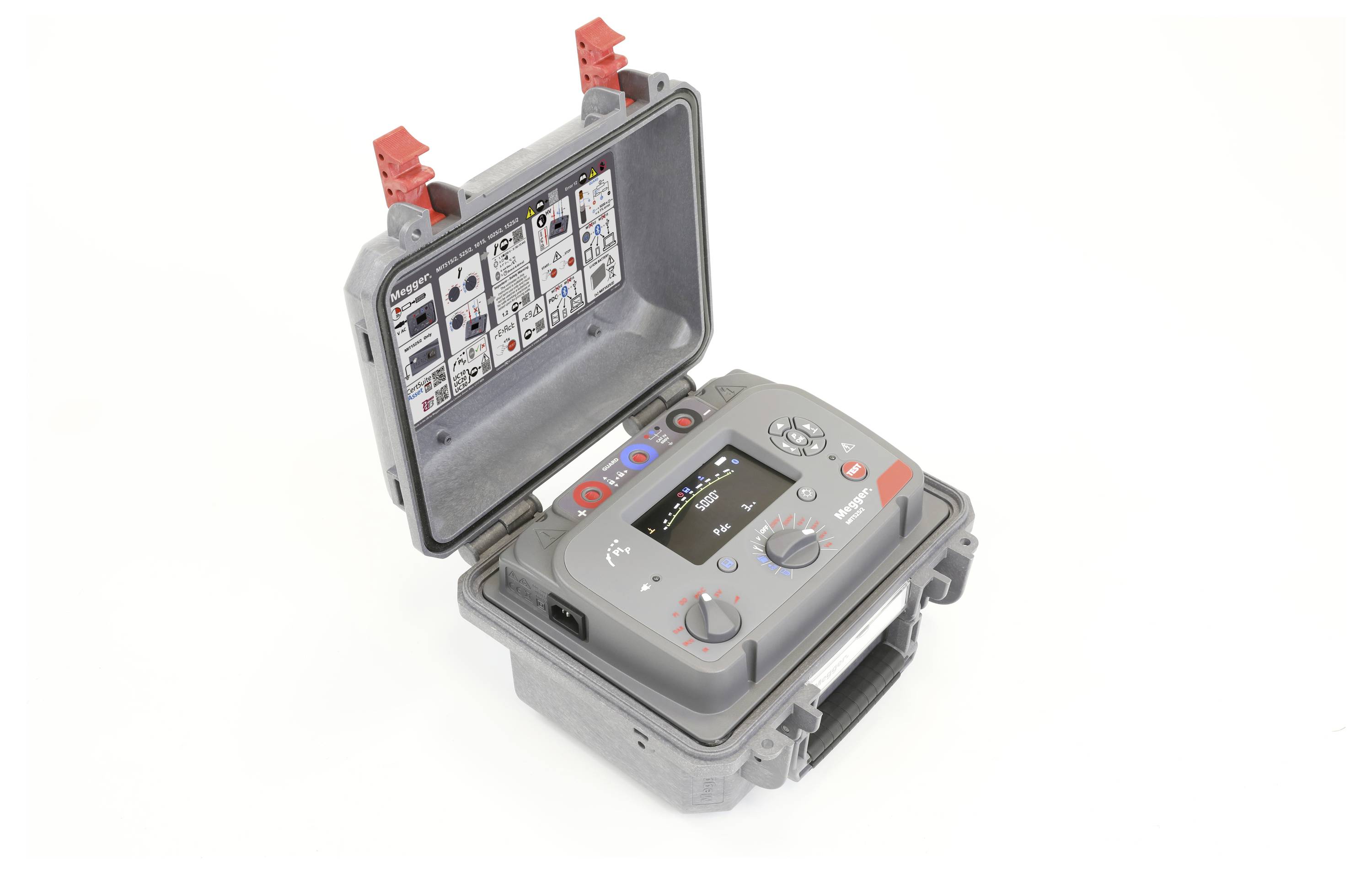 Megger MIT525/2-EU ADVANCED 5kV IRT 2024 PIP Isolationsmessgerät 5000 V, 10000 V, 15000V 15 TΩ