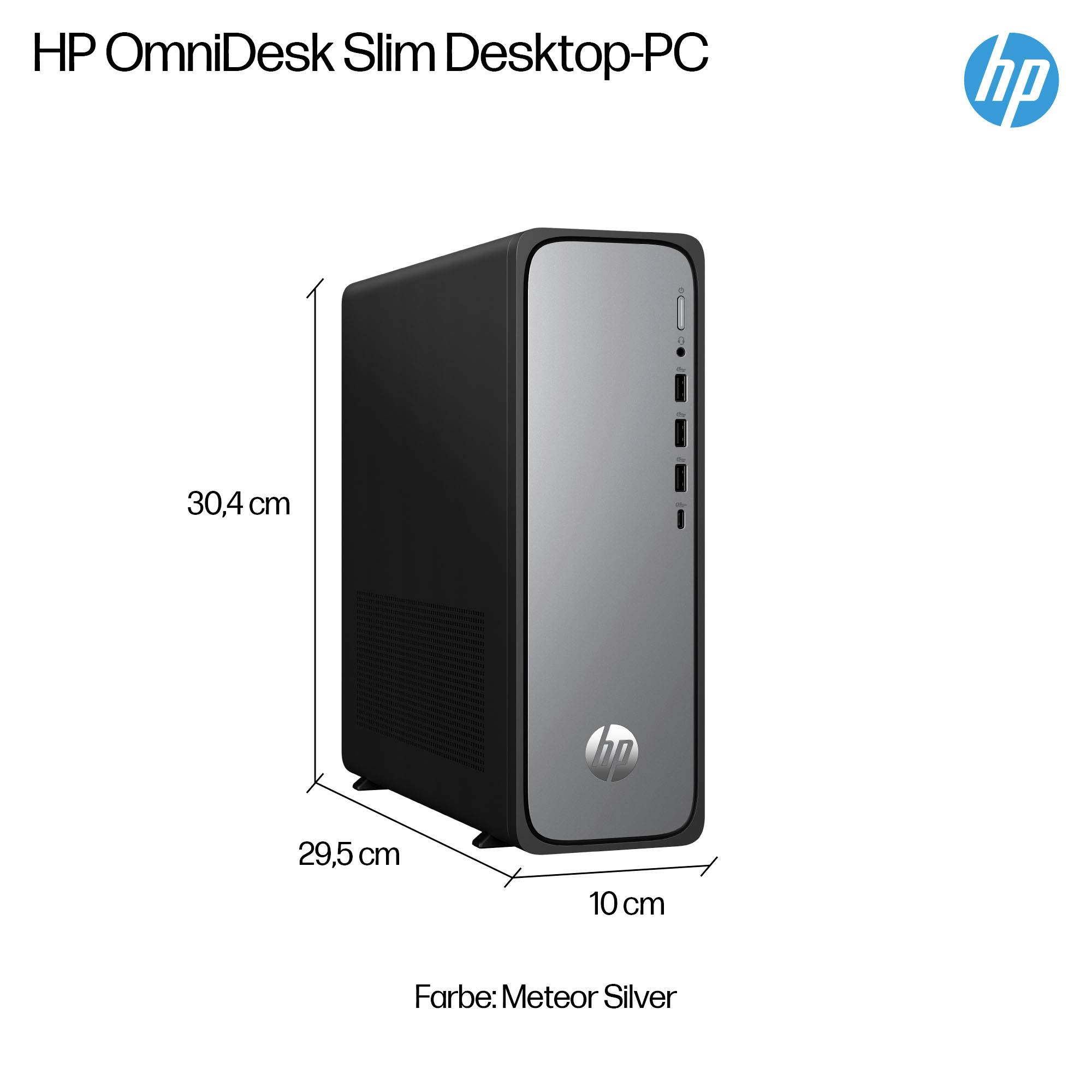 HP Desktop PC S03-0053ng i5-14400 Black(P) Intel® Core™ i5 i5-14400 4.7 GHz 16 GB RAM 512 GB SSD Intel Intel® UHD Graphics 730 BA2V5EA#AB