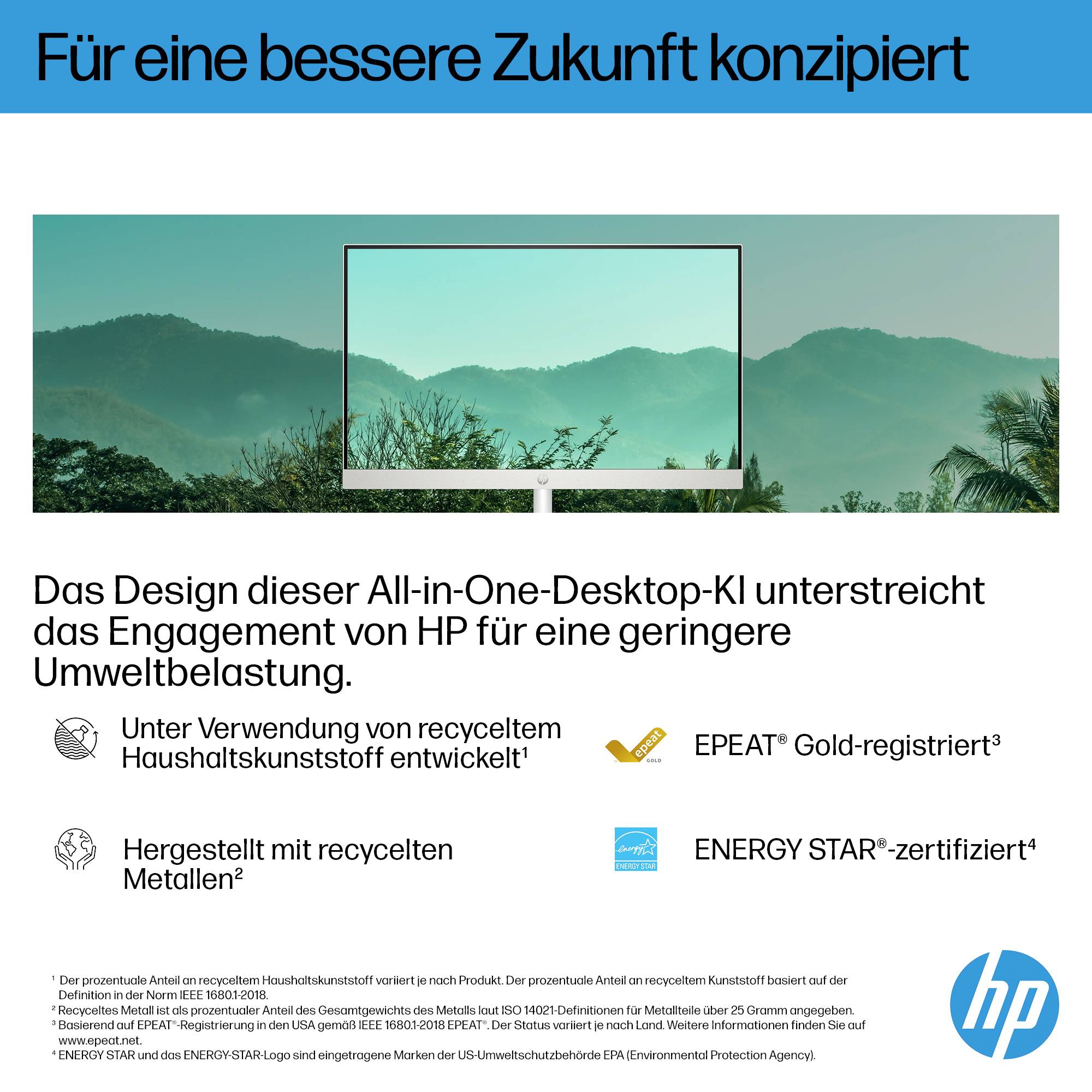 HP All-in-One PC 27-cr2275ng Shell White (P) 68.6 cm (27 Zoll) Full HD Intel® Core™ Ultra 7 255U 5.2 GHz 16 GB RAM 512 GB SSD Intel UHD Graphics