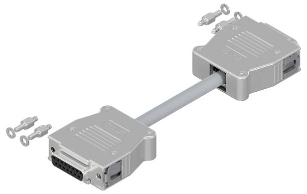 Conec SnapLock Verbindungsleitung Stecker - Buchse 1.8m 1St.