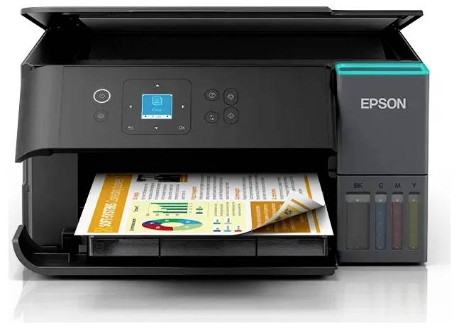 Epson EcoTank ET-2950 Multifunktionsdrucker Tintenstrahl Farbe A4 Drucker, Scanner, Kopierer WLAN, USB