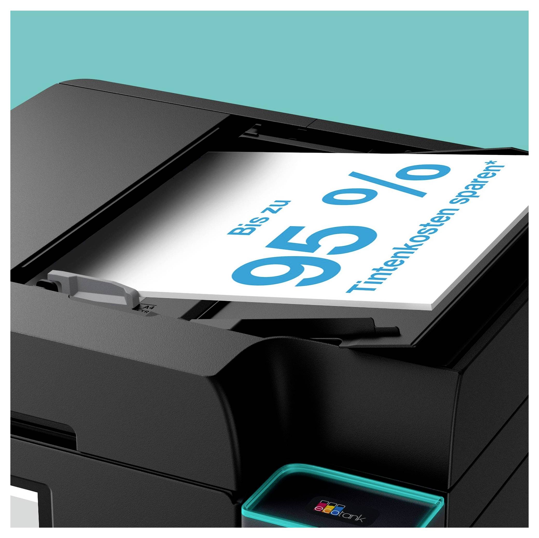 Epson EcoTank ET-4950 Multifunktionsdrucker Tintenstrahl Farbe A4 Drucker, Scanner, Kopierer, Fax WLAN, LAN, USB