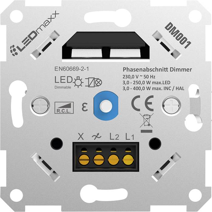 LEDmaxx DM001 Universal-Dimmer Weiß