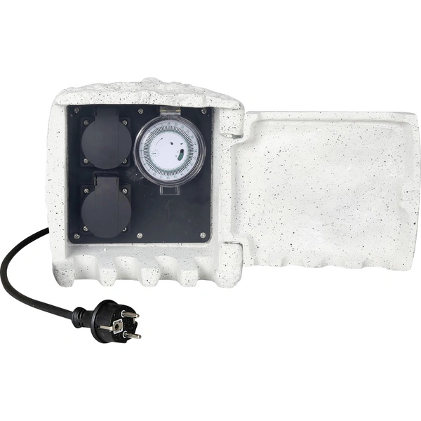 LEDmaxx ST202W Steckdosenleiste Weiß mit Zeitschaltuhr LEDmaxx ST202W Steckdosenleiste Weiß mit Zeitschaltuhr