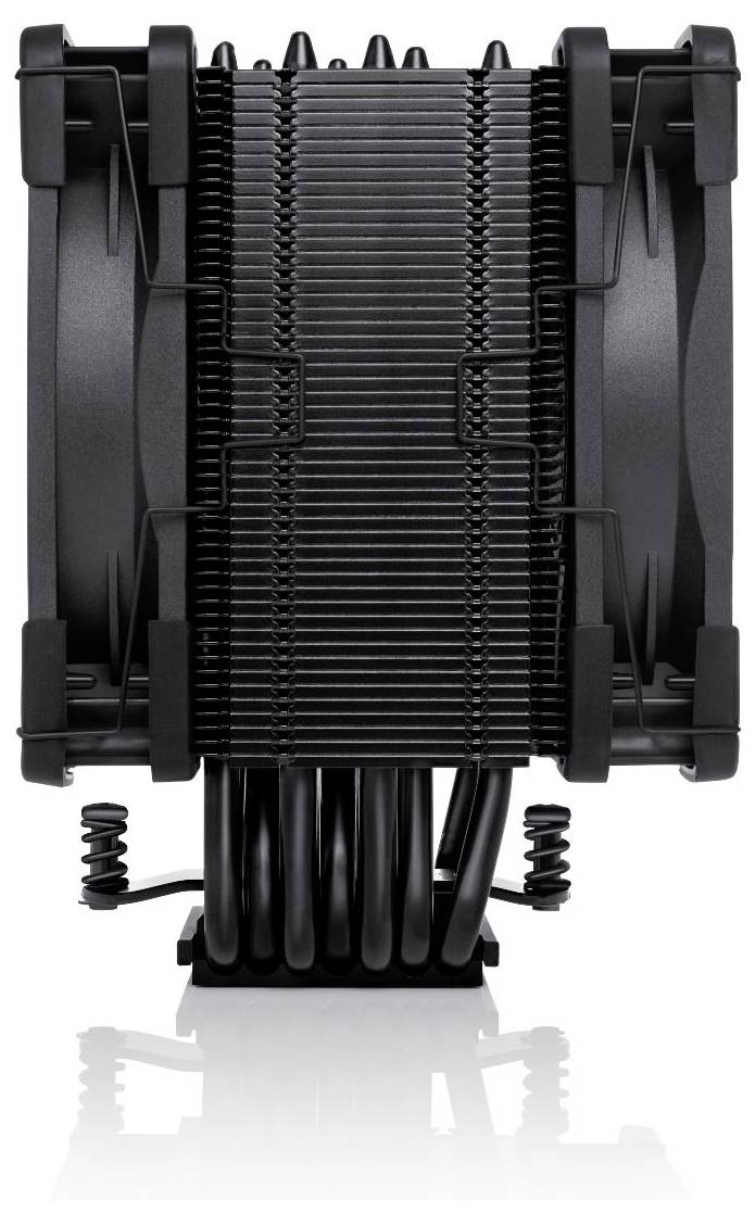 Noctua NH-U12A PC-Gehäuse-Lüfter Schwarz (B x H x T) 125 x 158 x 112mm