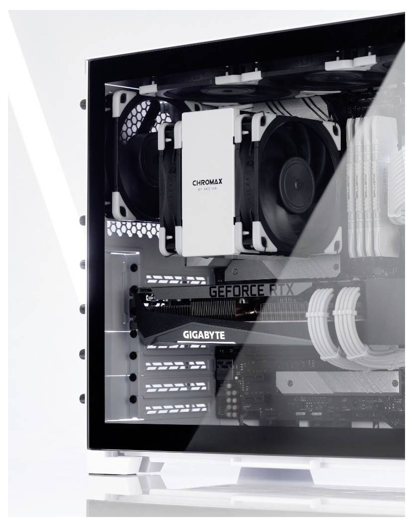 Noctua NH-U12A PC-Gehäuse-Lüfter Schwarz (B x H x T) 125 x 158 x 112mm