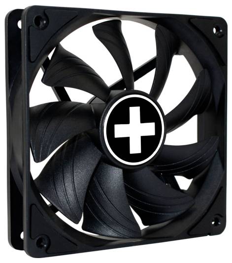 Xilence XPF120X.B.PWM PC-Gehäuse-Lüfter Schwarz (B x H x T) 120 x 120 x 25mm