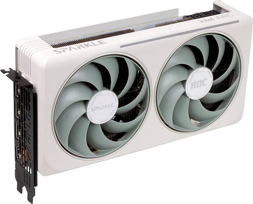 Sparkle Grafikkarte Intel Arc™ Graphics B580 ROC Luna 12GB GDDR6-RAM HDMI®, DisplayPort