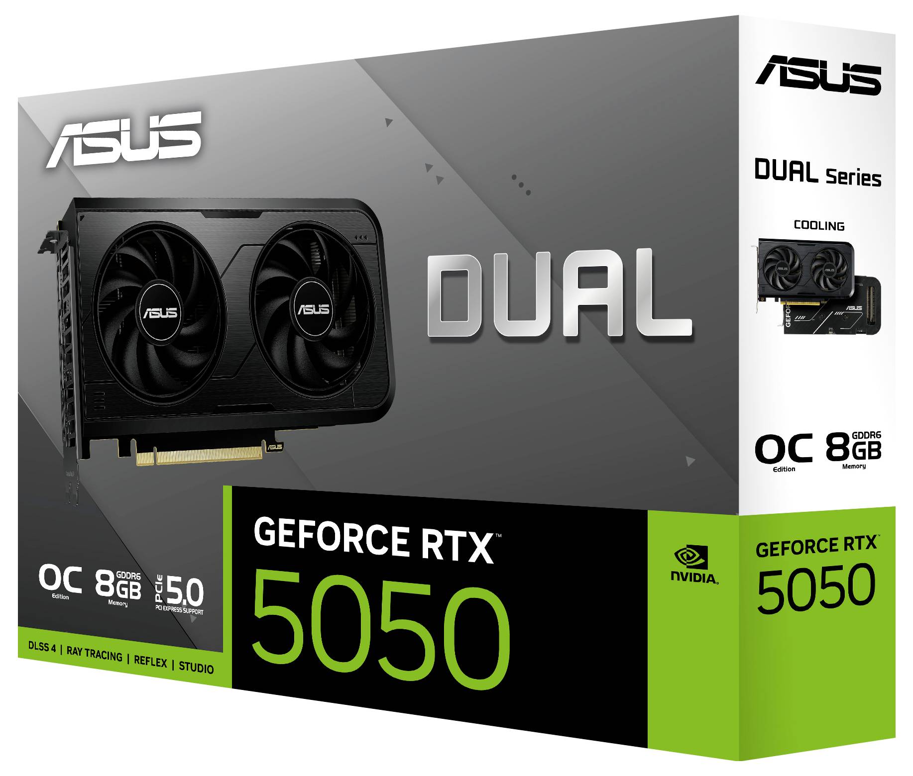 Asus Grafikkarte Nvidia GeForce RTX 5050 GeForce RTX 5050 8GB GDDR6-RAM PCIe, HDMI®, DisplayPort