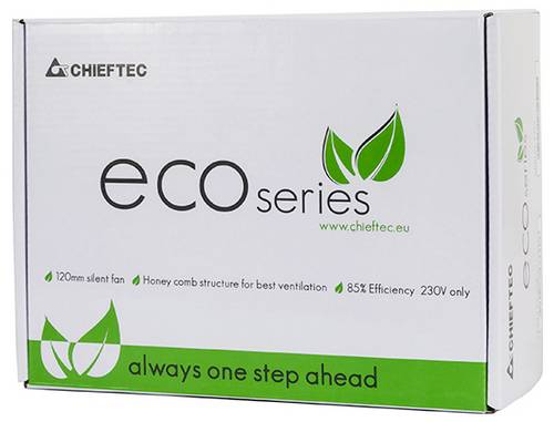 Chieftec GPE-600S Netzteil 600 W 24-pin ATX PS/2 Schwarz