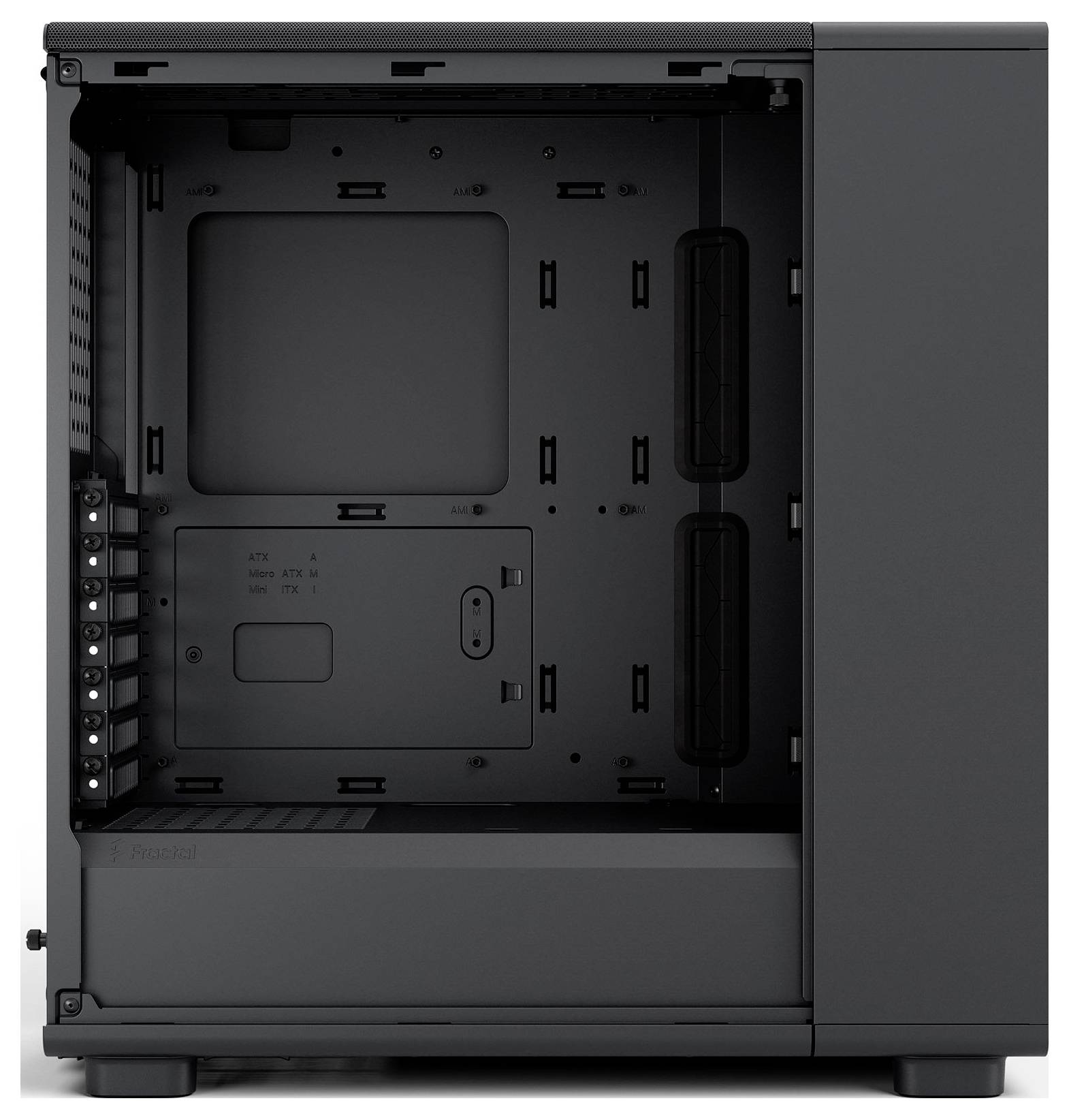 Fractal Design Epoch Midi-Tower PC-Gehäuse, Gaming-Gehäuse Schwarz