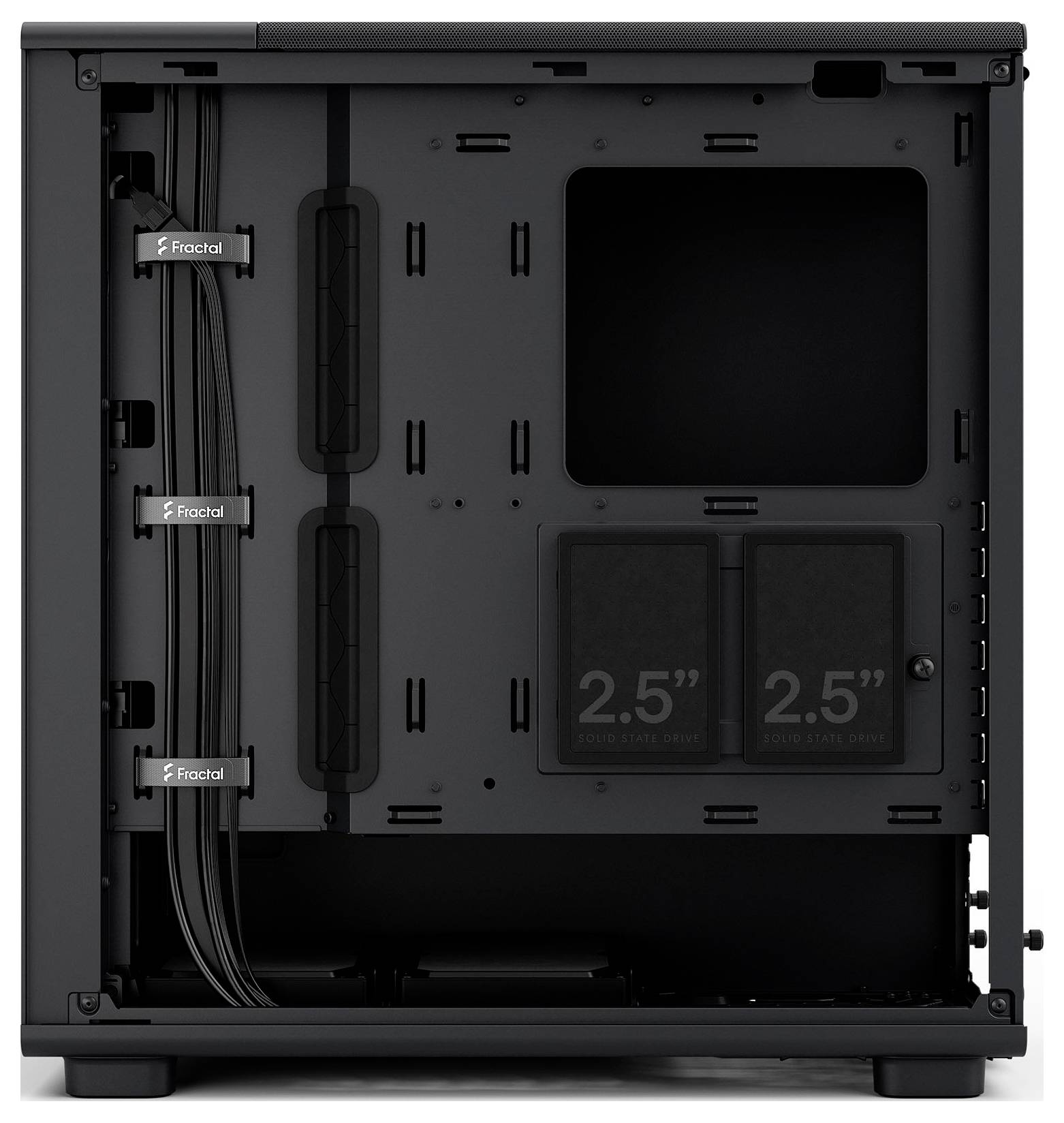 Fractal Design Epoch Midi-Tower PC-Gehäuse, Gaming-Gehäuse Schwarz