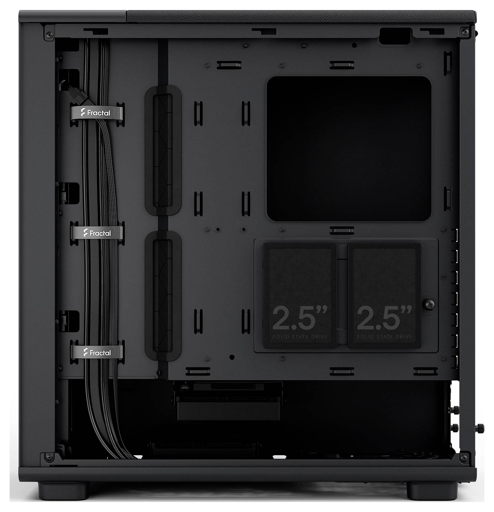 Fractal Design Epoch Midi-Tower PC-Gehäuse, Gaming-Gehäuse Schwarz