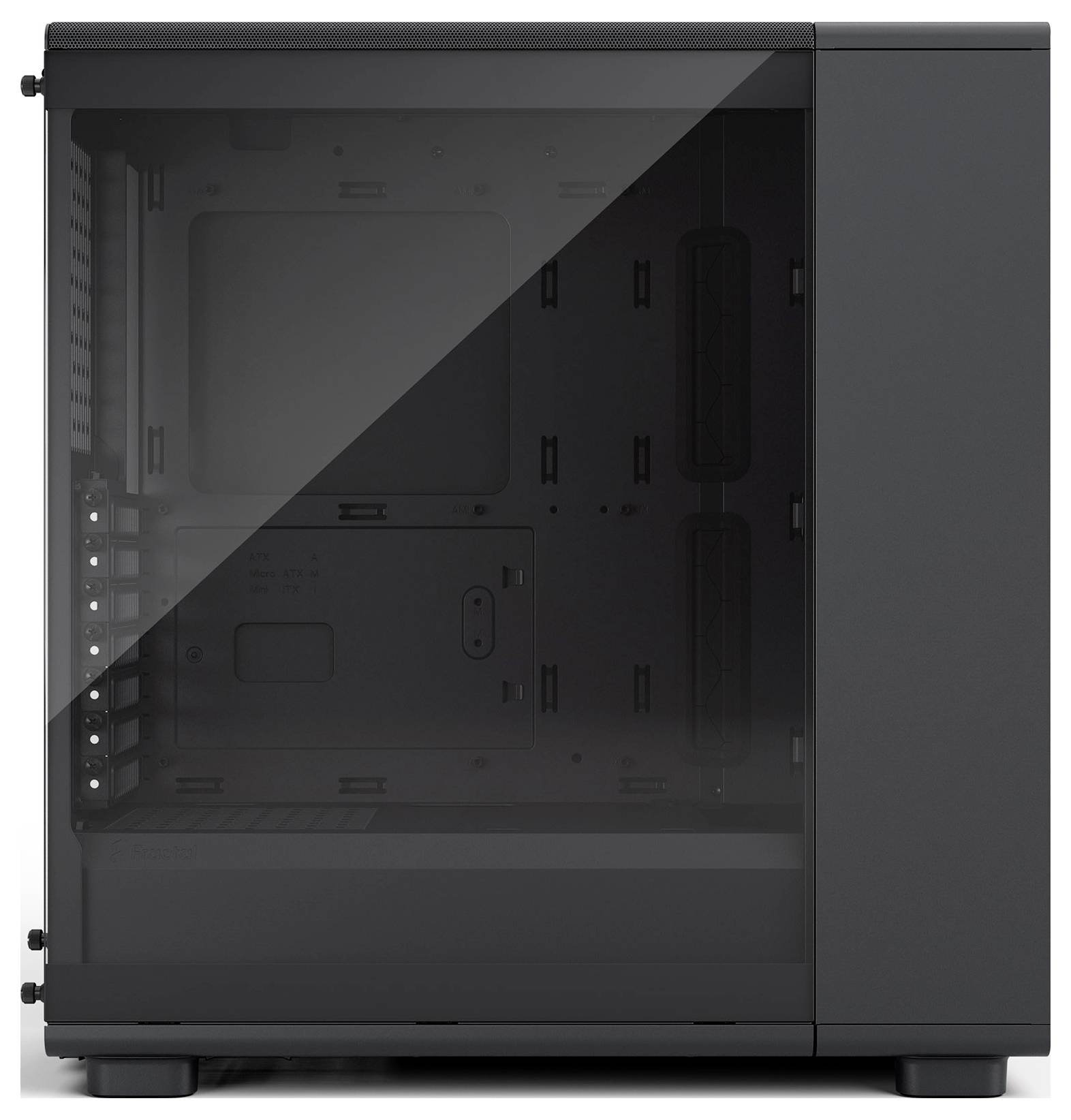 Fractal Design Epoch Midi-Tower PC-Gehäuse, Gaming-Gehäuse Schwarz