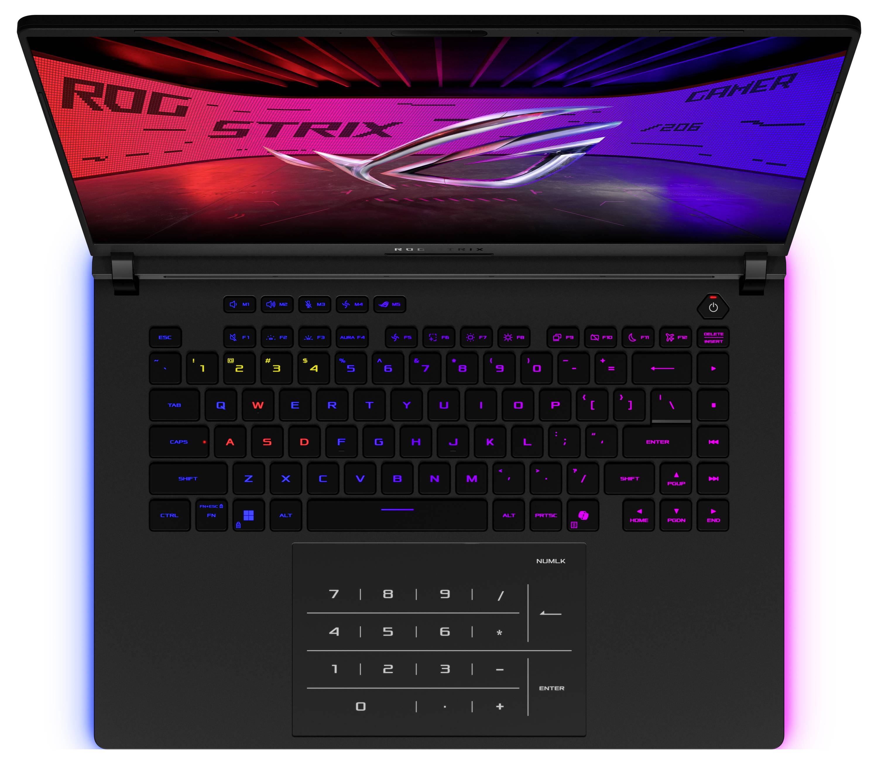 Asus Notebook ROG Strix SCAR 16 40.6cm (16 Zoll) WQXGA Intel® Core™ Ultra 9 275HX 64GB RAM 1TB SSD Deutsch, QWERTZ Intel Nvidia