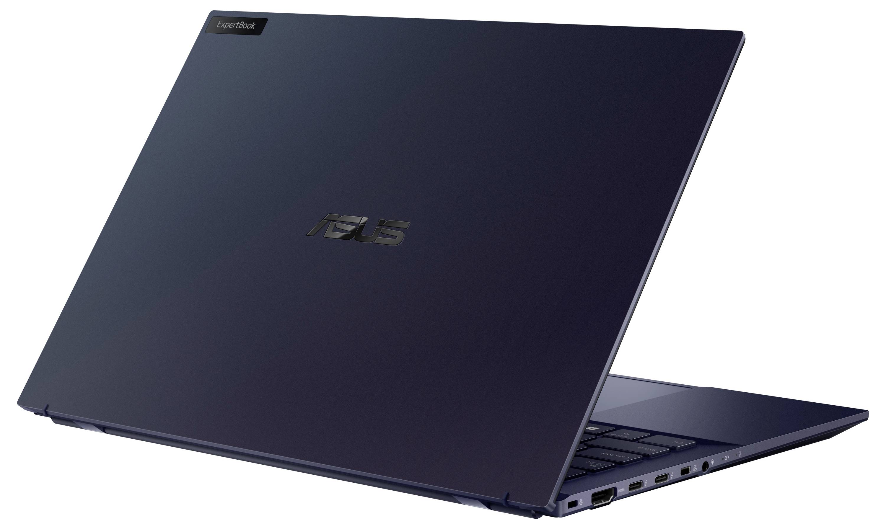 Asus Notebook ExpertBook B9 OLED 35.6cm (14 Zoll) WQXGA+ Intel® Core™ Ultra 7 150U 16GB RAM 512GB SSD Deutsch, QWERTZ Intel Schwar