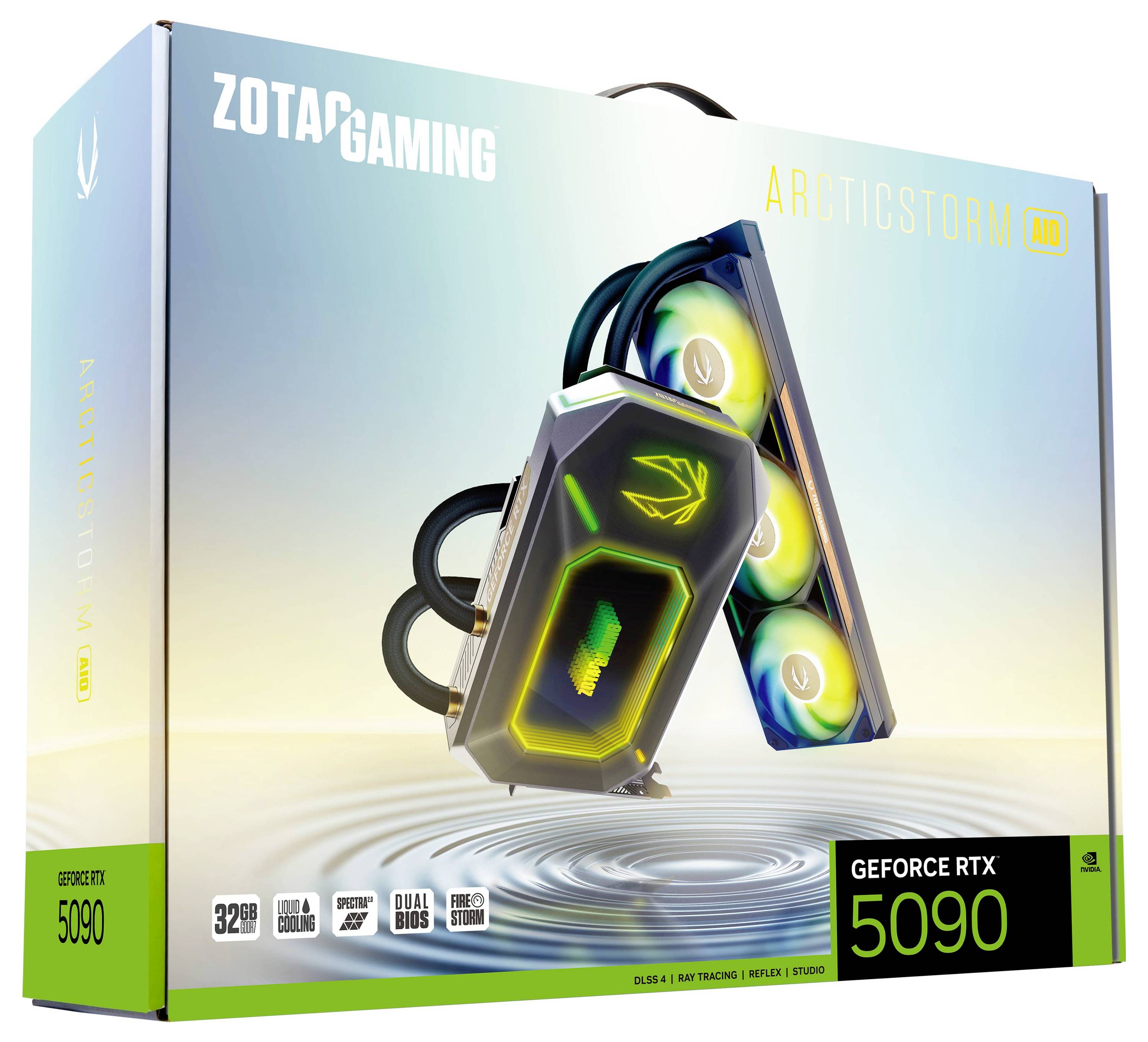 Zotac Grafikkarte Nvidia GeForce RTX 5090 GeForce RTX 5090 32 GB GDDR7-RAM PCIe, HDMI®, DisplayPort