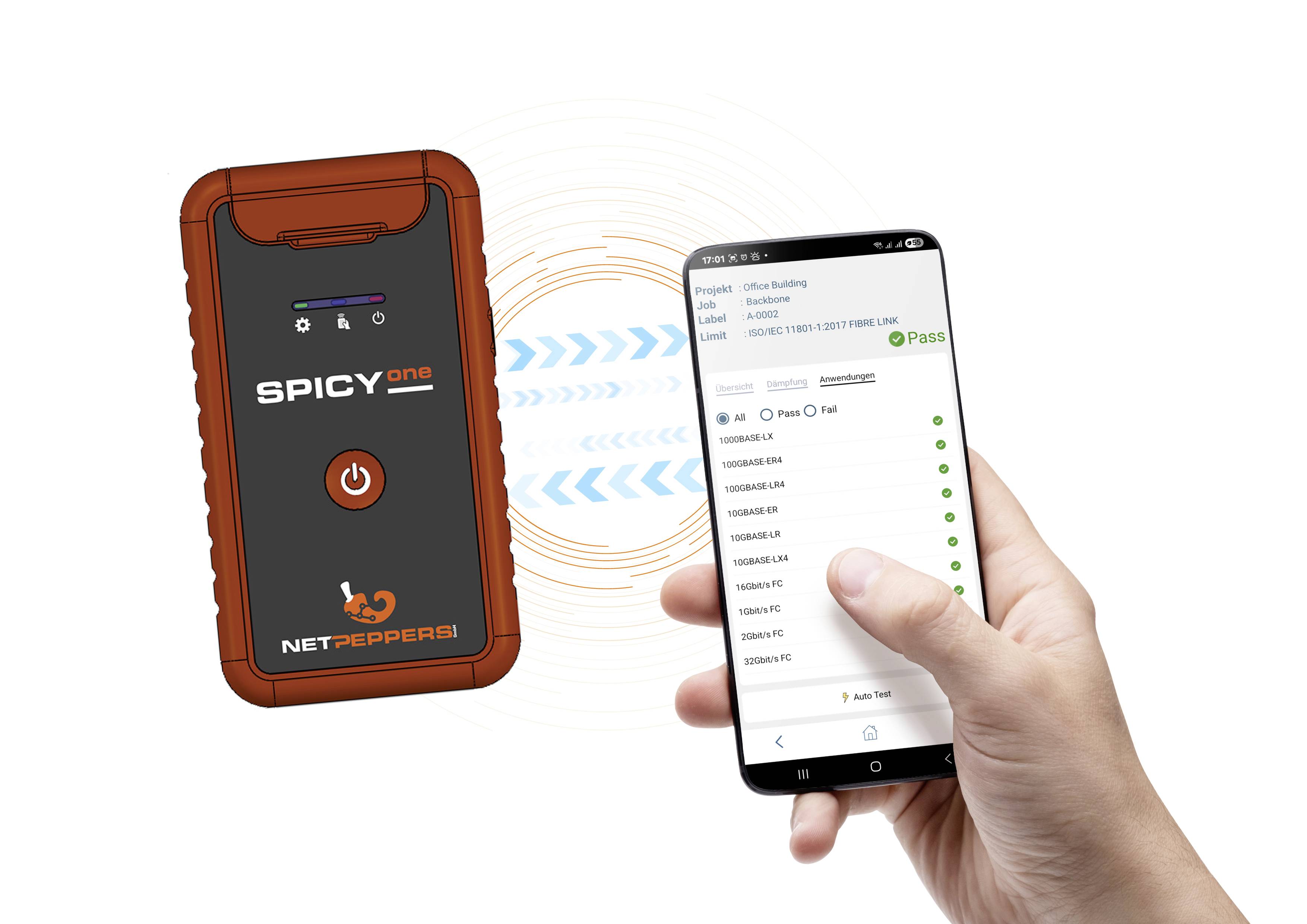 NetPeppers NP-FIBER-SPI1MMKIT Spicy ONE Multimode LWL-Zertifizierer