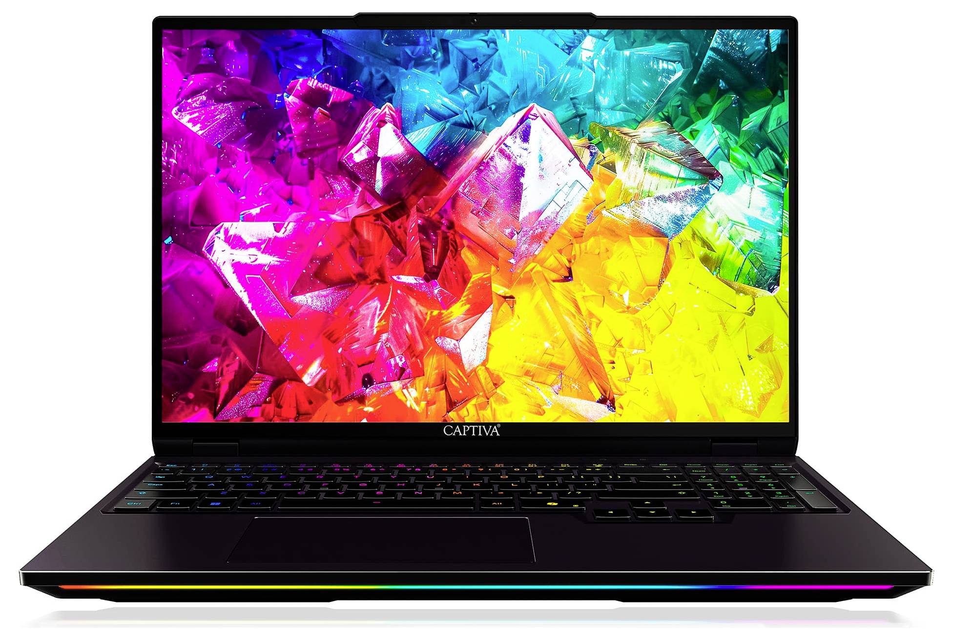 Captiva Notebook Highend Gaming R92-280 40.6cm (16 Zoll) WQXGA AMD Ryzen 9 9955HX 64GB RAM 2TB SSD Deutsch, QWERTZ AMD AMD Radeon