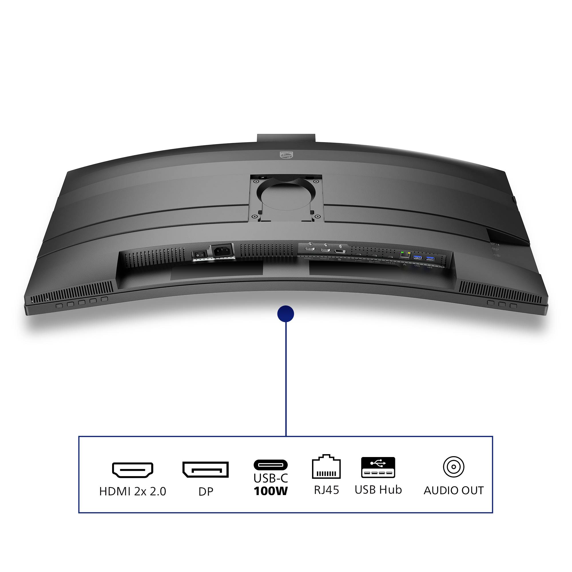 Philips 6000 Series LCD-Monitor EEK F (A - G) 86.4cm (34 Zoll) 21:9 4 ms VA LCD