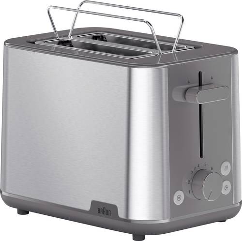 Braun HT 1510 GY Toaster BPA-frei Grau
