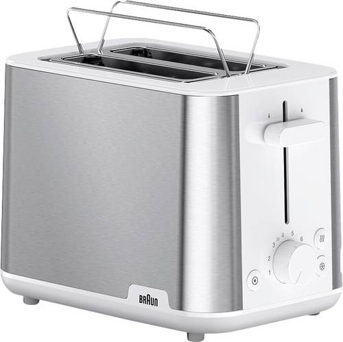 Braun HT 1510 8 2 part(s) 900 W Acier inoxydable, Blanc