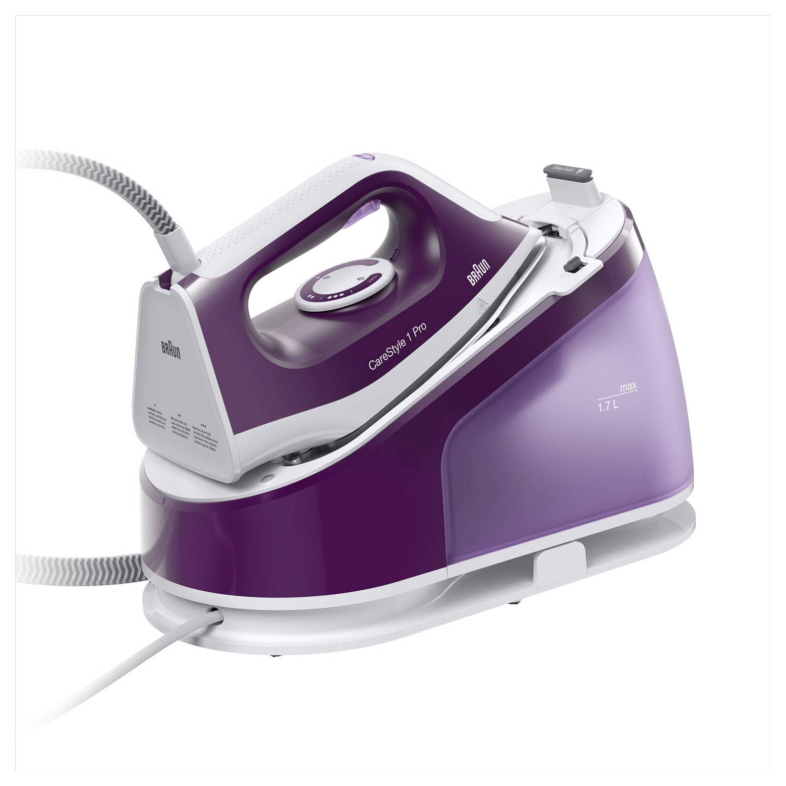 Braun IS 1514 VI 0128807002 Dampfbügelstation 2200W Weiß, Lila