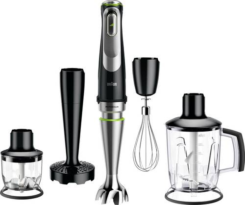 Braun MQ 9147X Stabmixer 1200 W Schwarz, Edelstahl