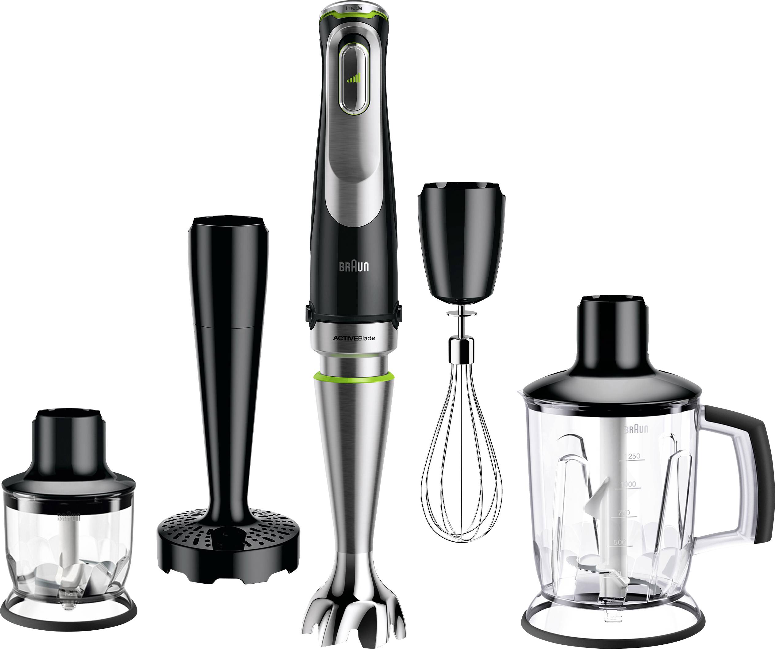 Braun MQ 9147X Stabmixer 1200 W Schwarz, Edelstahl