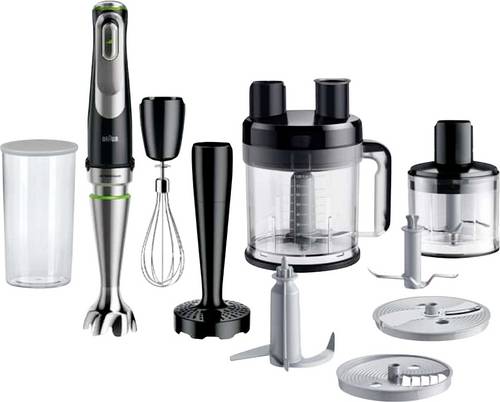 Braun MQ 9187XLI Stabmixer 1200 W Schwarz