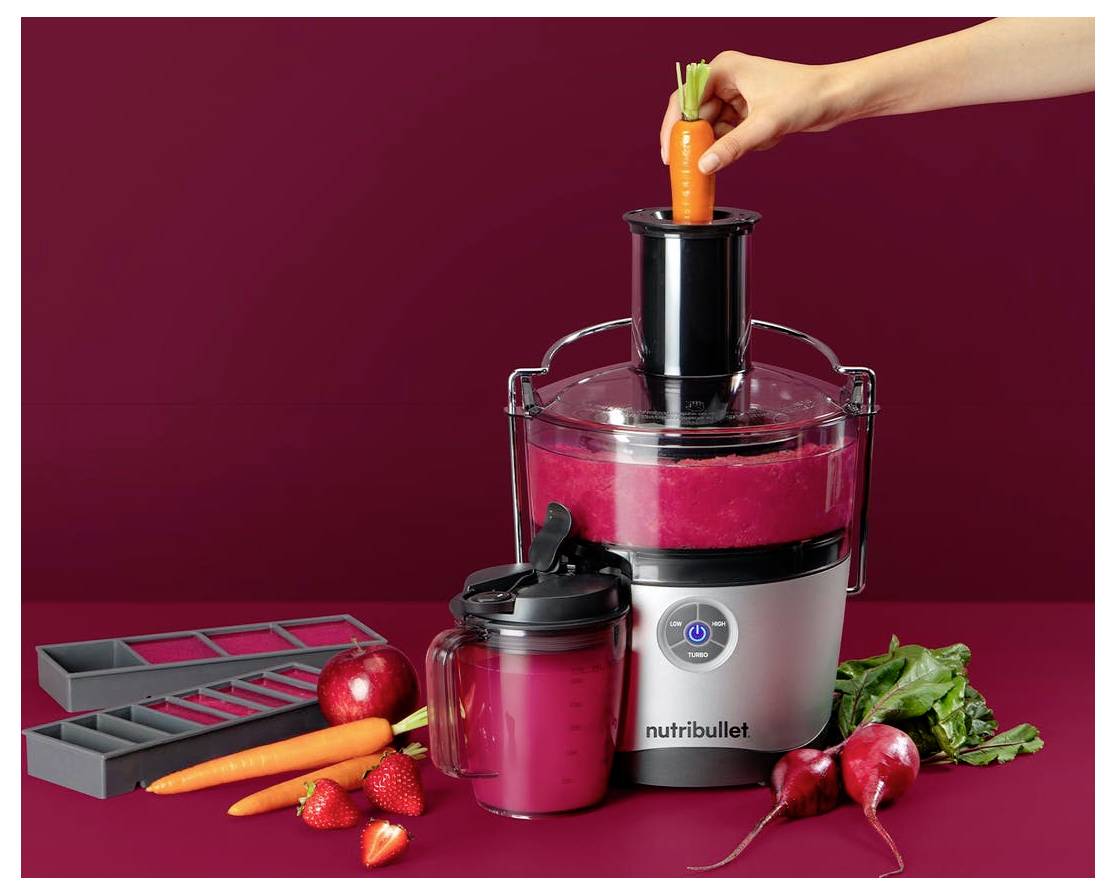 NUTRiBULLET NBJ200G Entsafter 1000 W Grau