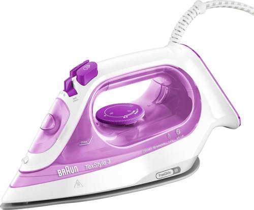 Braun SI 3030 PU 0127405000 Dampfbügeleisen 2300 W Violett