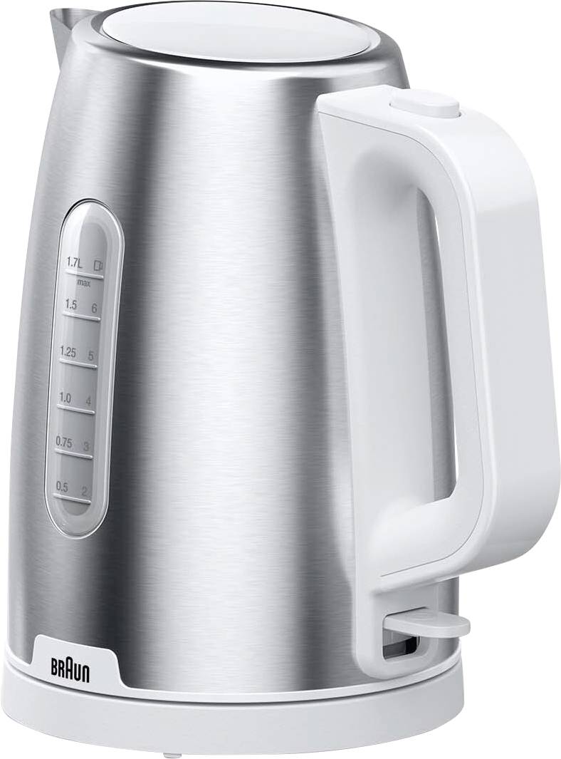 Braun WK 1500 WH Wasserkocher BPA-frei Weiß Fassungsvermögen: 1.7 l